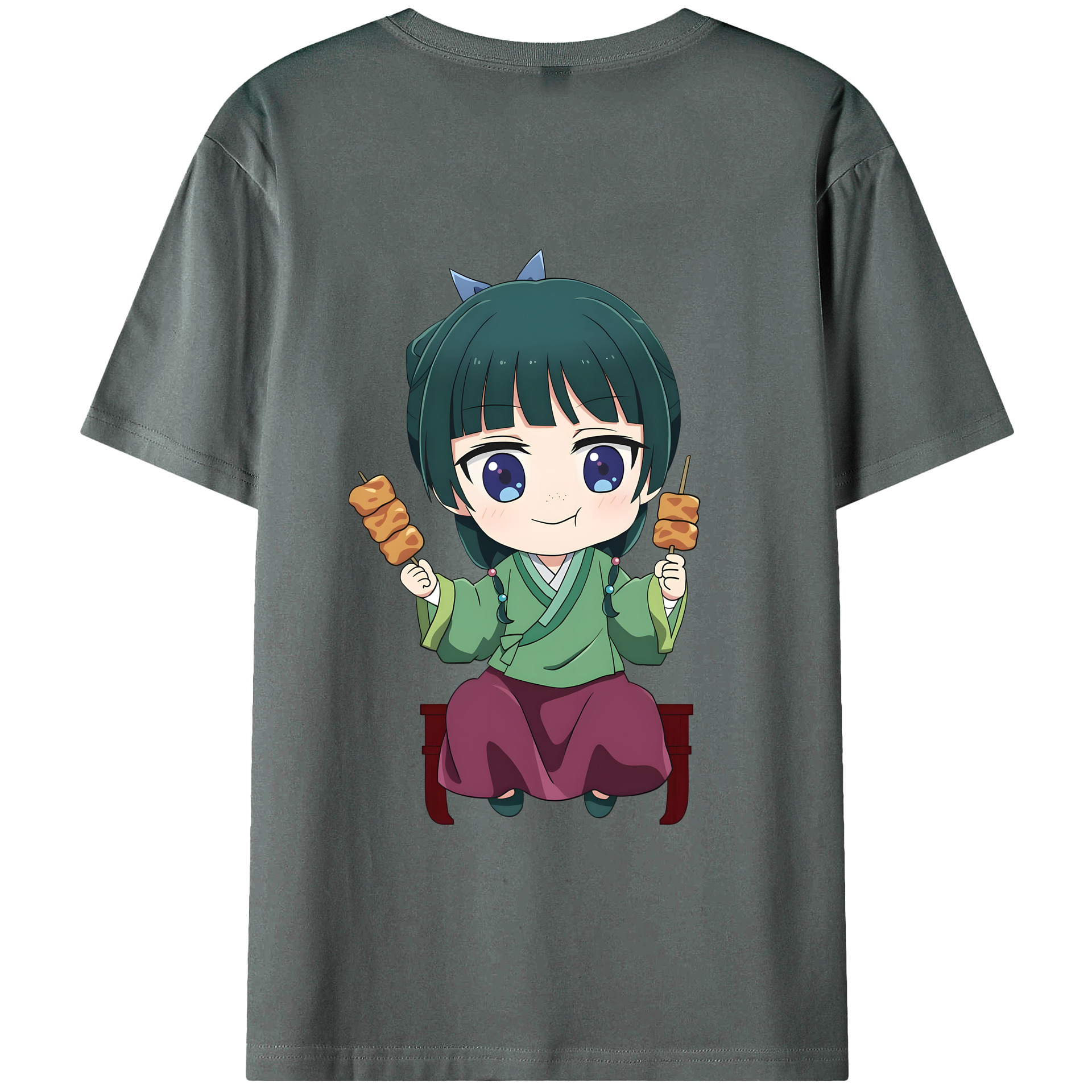 （画像用） 薬屋のひとりごと The Apothecary Diaries 綿100％半袖Tシャツ（背面プリント）
